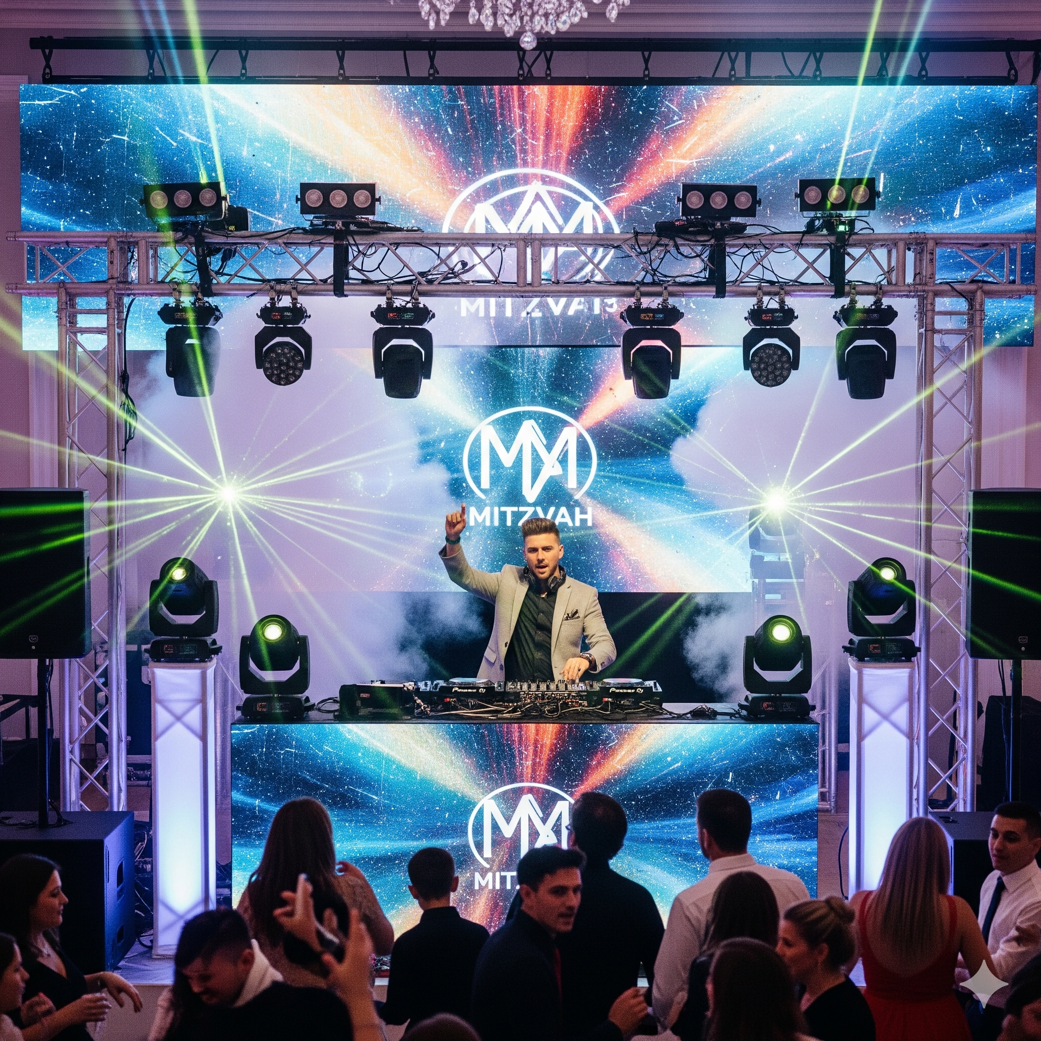 Bar/Bat Mitzvah DJ Los Angeles with sound & lighting