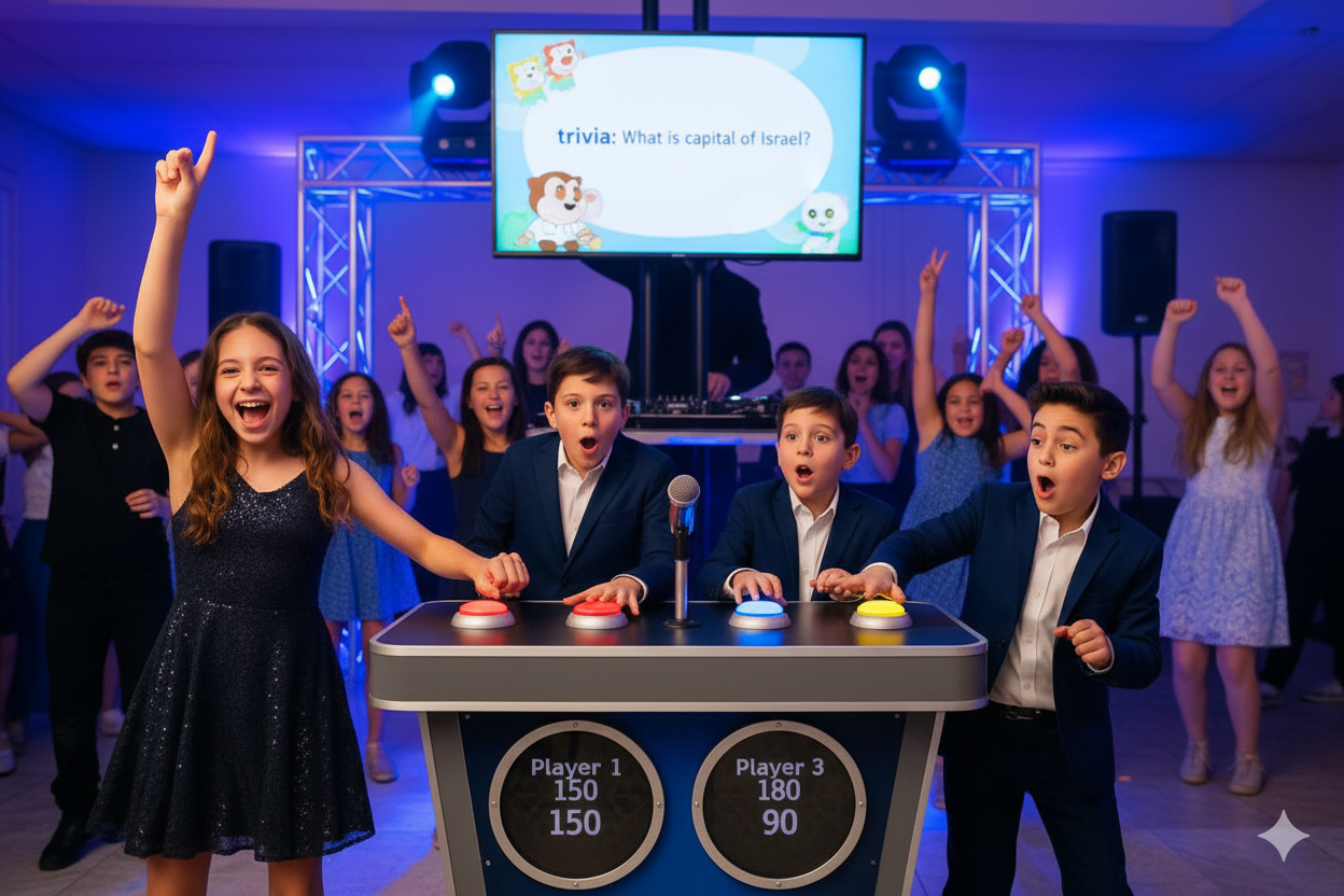 Bar/Bat Mitzvah Game Show in Los Angeles-Orange County