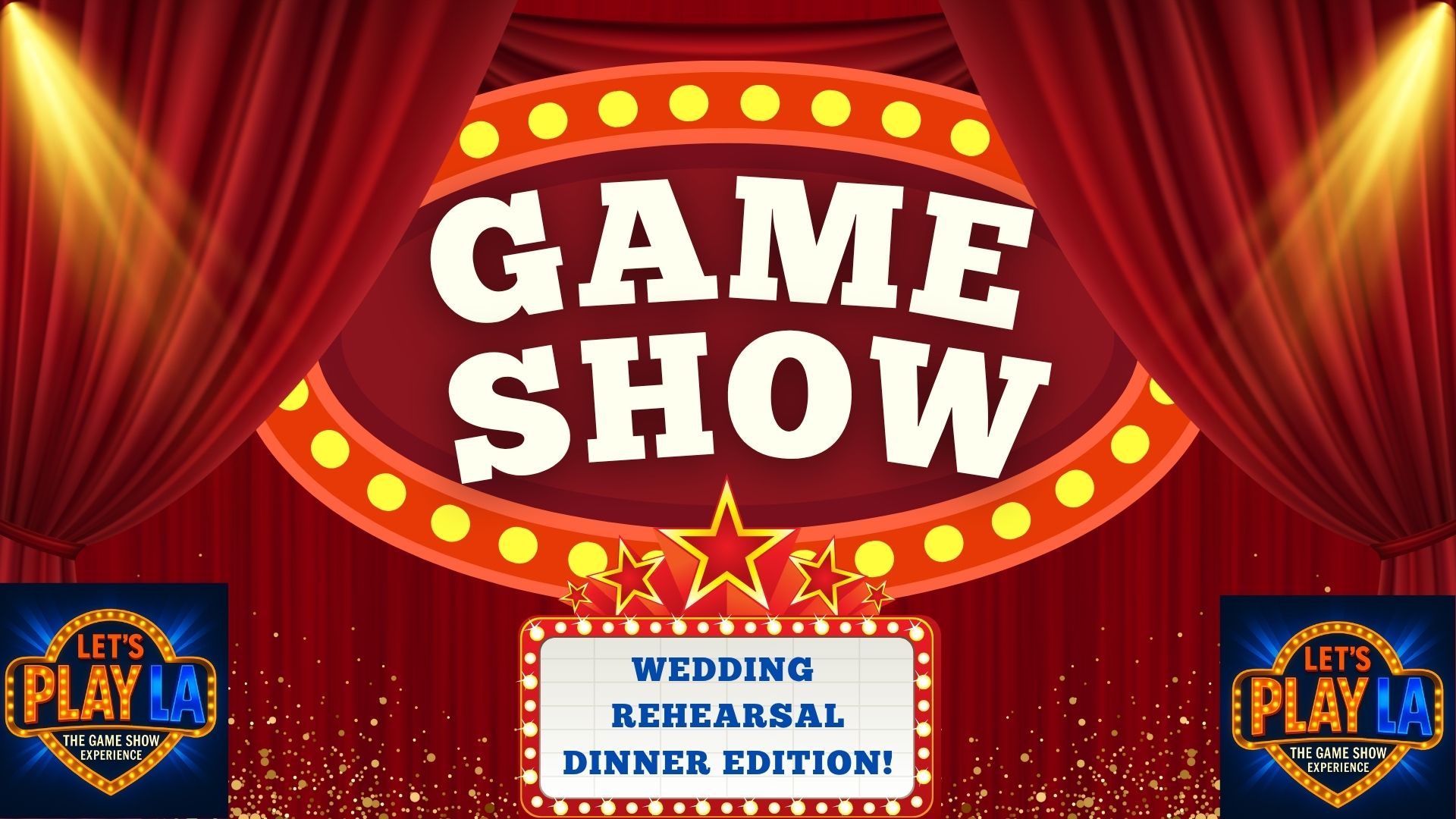 Wedding Rehearsal Dinner Game Show